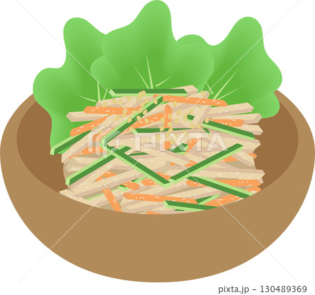 ごぼうサラダ ごぼうサラダ 130489369