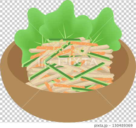 ごぼうサラダ ごぼうサラダ 130489369