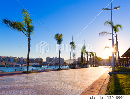 Gandia port puerto Valencia in Mediterranean Spain Gandia port puerto Valencia in Mediterranean Spain 130489444