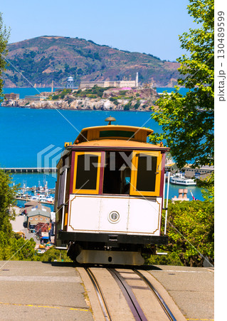 San francisco Hyde Street Cable Car California San francisco Hyde Street Cable Car California 130489599