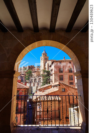 Albarracin medieval town at Teruel Spain 130489623