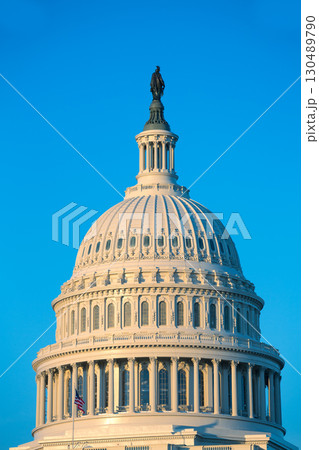 Capitol building dome Washington DC US congress Capitol building dome Washington DC US congress 130489790