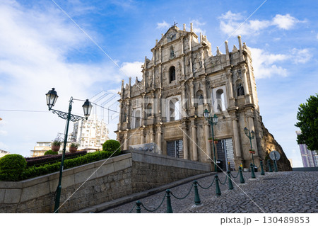 マカオ　聖ポール天主堂跡 130489853