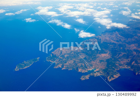 Aerial view of Majorca north of Malorca balearic 130489992