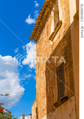 Alcudia Old Town in Majorca Mallorca Balearic 130490078