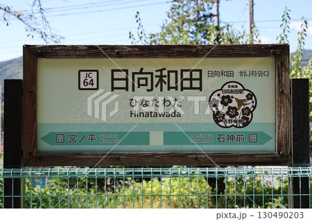 日向和田駅 駅名標 日向和田駅 駅名標 130490203
