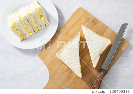 おいしいたまごサンド 130490358