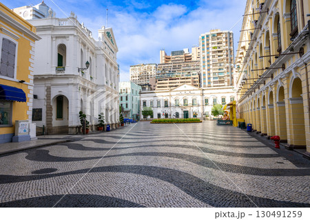 マカオ　セナド広場 130491259