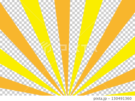 yellow and orange concentration lines 130491360