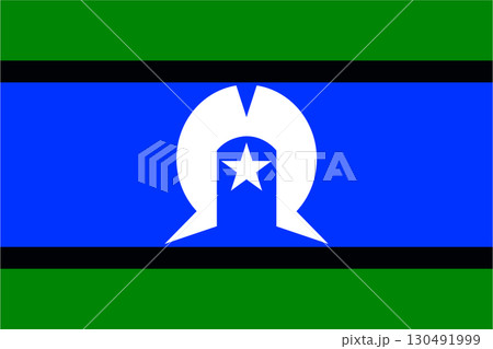 Australian Torres Strait Islander national symbol. Flag of the Australian Torres is a sign symbol. Australian Torres Strait Islander national symbol. Flag of the Australian Torres is a sign symbol. 130491999