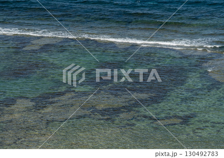 知念岬から見える海の景色03 130492783
