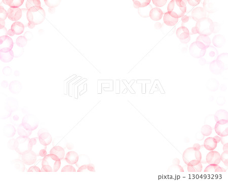 赤い水玉の背景 130493293