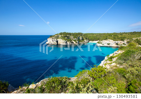 Cala Macarella Macarelleta Cituradella in Menorca Balearic 130493581
