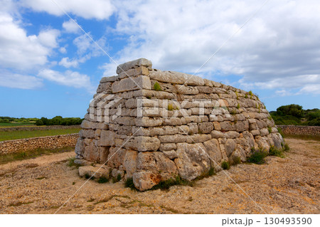 Menorca Ciutadella Naveta des Tudons megalithic tomb 130493590