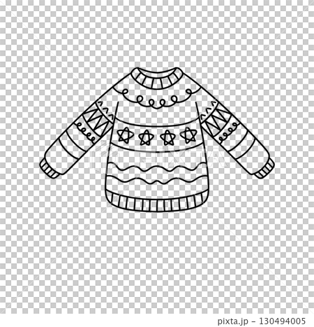 A sweater with stars and stripes on it A sweater with stars and stripes on it 130494005
