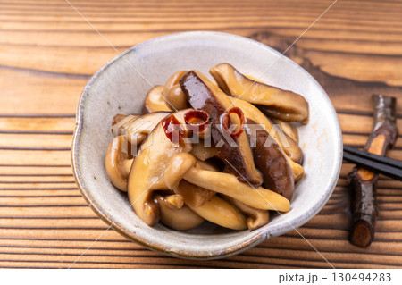 きのこのバター醤油炒め 130494283