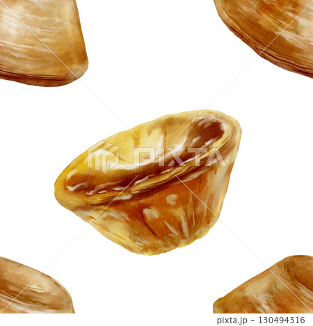 Pastel de nata-traditional Portuguese dessert in seamless pattern.Hand-drawn food watercolor illustration with creamy texture and golden crispy crust.For bakery branding,travel blogs about Portugal Pastel de nata-traditional Portuguese dessert in seamless pattern.Hand-drawn food watercolor illustration with creamy texture and golden crispy crust.For bakery branding,travel blogs about Portugal 130494316
