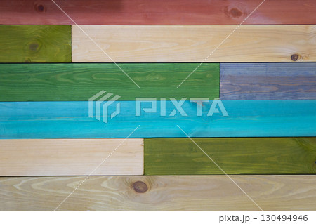 Background from multi-colored wooden boards.multi-colored wooden boards Background from multi-colored wooden boards.multi-colored wooden boards 130494946