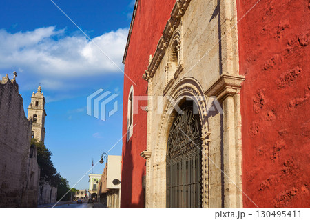 Merida city Rosario Chapel of Yucatan 130495411