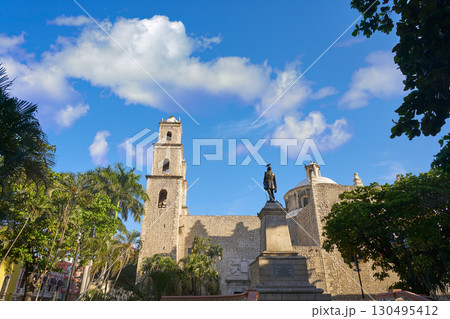 Merida city Tercera Orden church Yucatan Merida city Tercera Orden church Yucatan 130495412