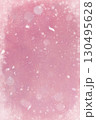 Vertical Christmas pink background with snowflakes and white bokeh. 130495628