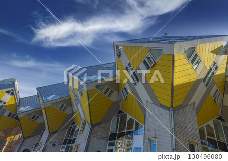 Rotterdam Netherlands - 06.09.2025,  view of Cube Houses  130496080