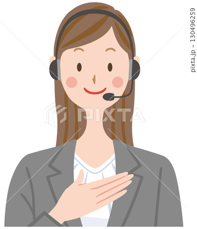 オペレーター　サポートセンター　窓口　カスタマーセンター 130496259