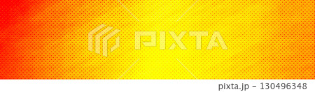 Yellow panorama background for Banner, Poster, celebration, event and various design works 130496348