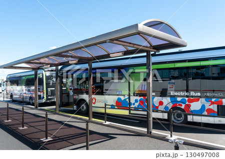 観光客がいないバス停 観光客がいないバス停 130497008