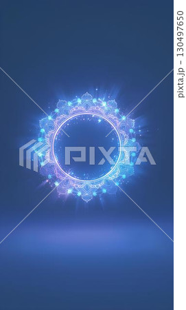 背景素材_魔法陣 130497650