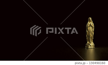 The Virgin Mary for religion or Holiday concept 3d Rendering. 130498160