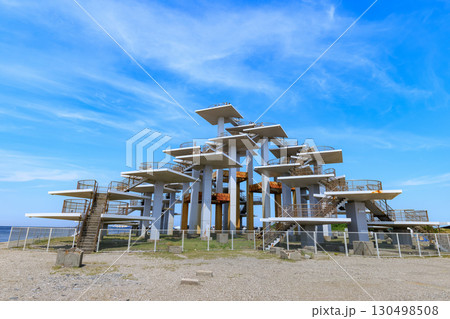 千葉県 富津市 富津公園 明治百年記念展望塔 千葉県 富津市 富津公園 明治百年記念展望塔 130498508