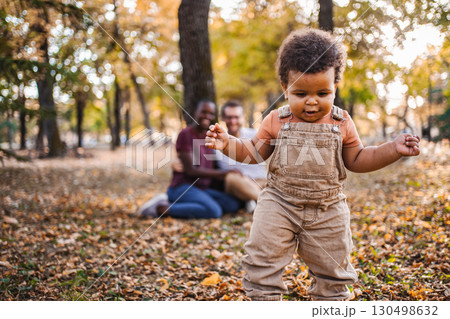 First Steps in Autumn Splendor First Steps in Autumn Splendor 130498632