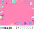80's＿レトロPOPフレーム　ピンク 130499098