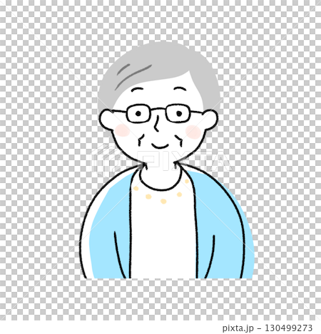 Simple illustration of a woman 130499273