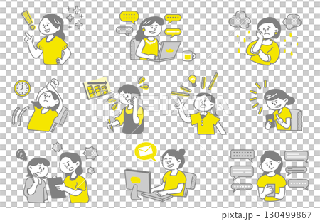 a working woman a working woman 130499867