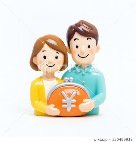 資産を貯める夫婦 130499938