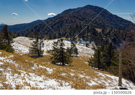 大菩薩連嶺・狼平から見る小金沢山 大菩薩連嶺・狼平から見る小金沢山 130500026