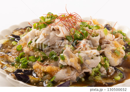 豚しゃぶ　ナス　大根おろし 130500032