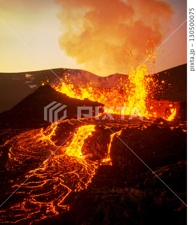 火山のマグマ 130500075