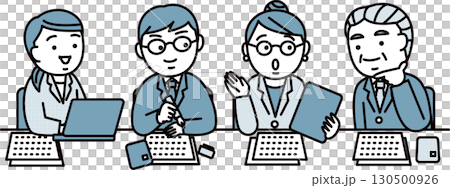 在一次會議上 130500926