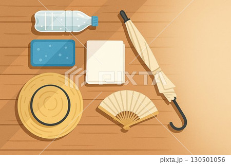 熱中症予防に役立つ夏の必需品セット 130501056