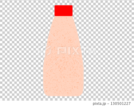 Hand-drawn illustration of mentaiko mayonnaise 130501227
