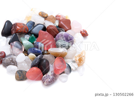 天然石　鉱石　宝石　コピースペース 130502266