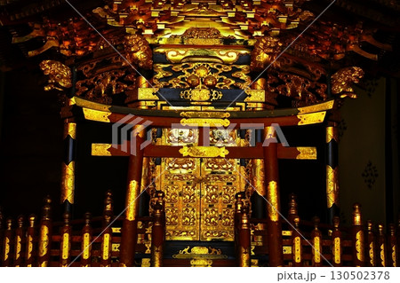 竹駒神社の黄金の御神輿 130502378