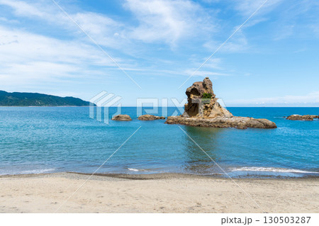 ライオン岩　日南市梅ヶ浜 130503287