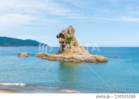 ライオン岩　日南市梅ヶ浜 130503298