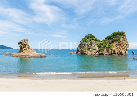 ライオン岩　日南市梅ヶ浜 130503301