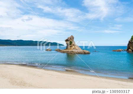 ライオン岩　日南市梅ヶ浜 130503317