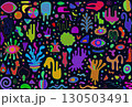 vector seamless pattern of carnival 130503491
